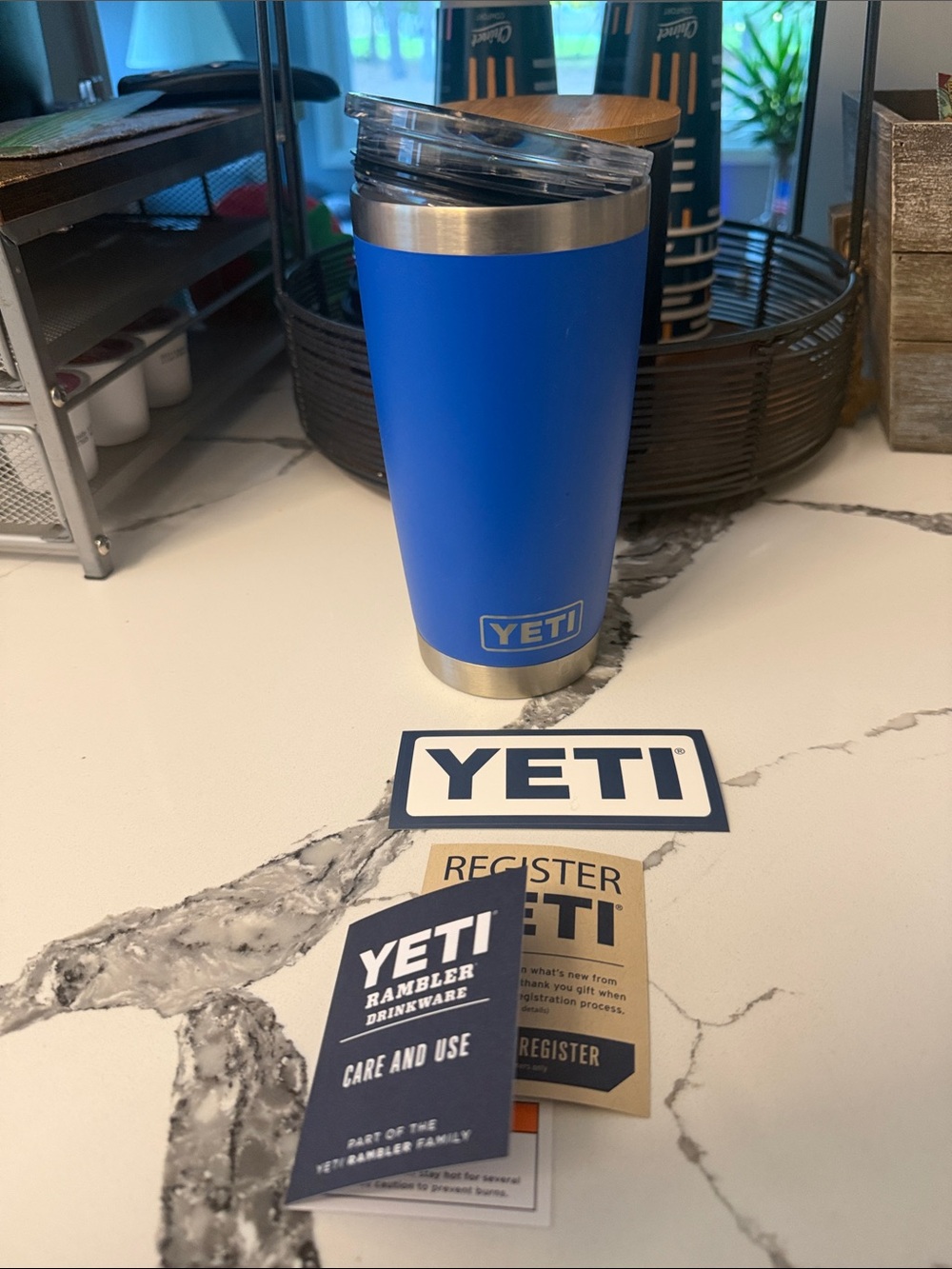 Yeti rare corp blue 20oz